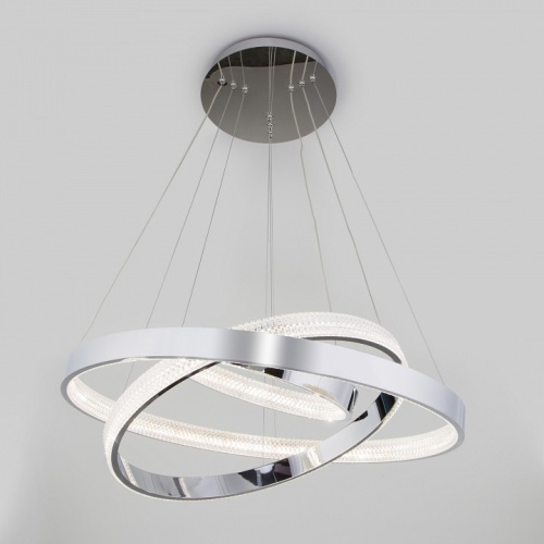 Подвесной светильник Eurosvet Posh 90176/3 хром в Нижнем Новгороде фото 5