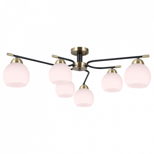 Потолочная люстра ILLUMICO LIBRA IL0638-6CSQ-24 AB BK LIBRA в Нижнем Новгороде