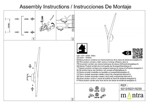 Бра Mantra Arrecife 9230 в Нижнем Новгороде фото 8