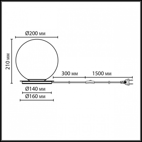 Настольная лампа декоративная Odeon Light Magia 7109/1TL в Нижнем Новгороде фото 5