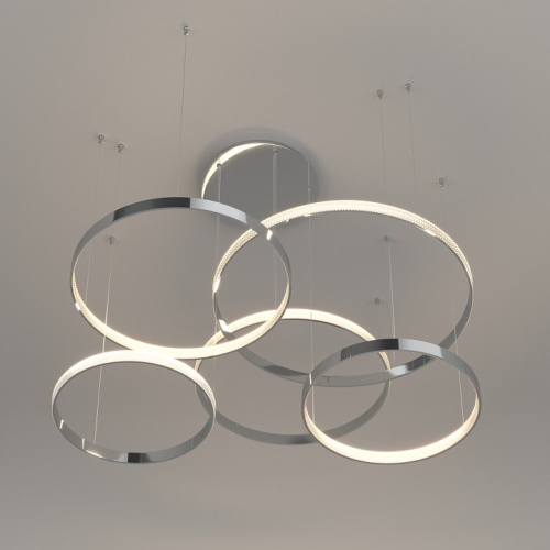 Подвесной светильник Eurosvet Posh 90175/5 хром в Нижнем Новгороде фото 2