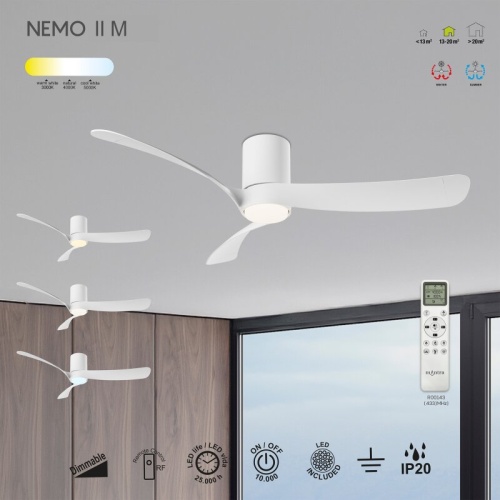 Светильник с вентилятором Mantra NEMO 9557 в Нижнем Новгороде фото 5
