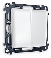 Выключатель двухклавишный без рамки Ambrella Volt ALFA MA123010 в Нижнем Новгороде