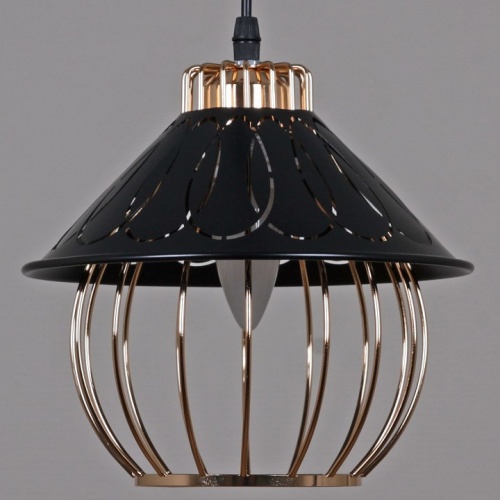 Подвесной светильник 02503-0.9-03 BK+GD в Нижнем Новгороде фото 2