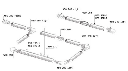 Токопровод левый Italline WSO WSO 24BL black в Сургуте фото 3