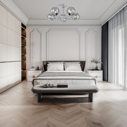 Люстра на штанге Arte Milano Napoli-0334 330334/5 CR в Нижнем Новгороде фото 5