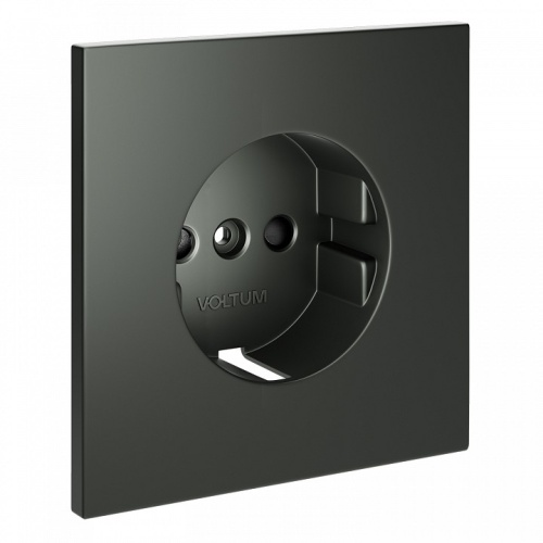 Накладка для розетки с заземлением и со шторками Voltum S70 VLS000706 в Нижнем Новгороде фото 3