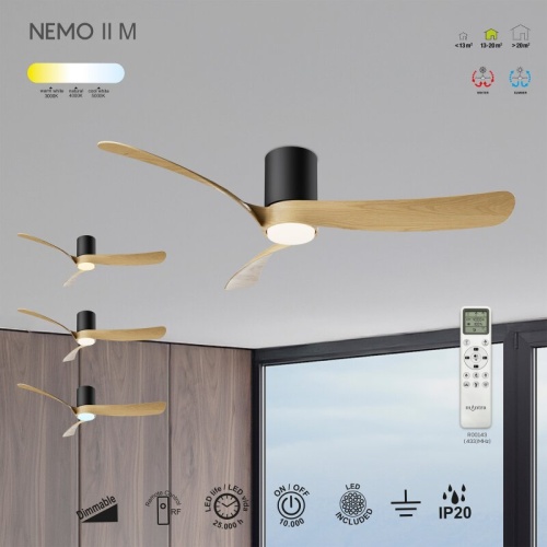 Светильник с вентилятором Mantra NEMO 9559 в Нижнем Новгороде фото 4