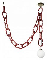 Подвесной светильник Loft it Chain 10128C Red в Отрадном