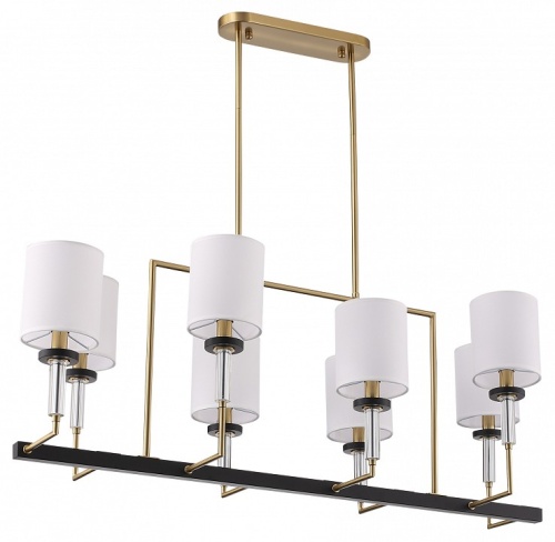 Люстра на штанге ST-Luce BLACK+BRASS SL1404.338.08 в Нижнем Новгороде
