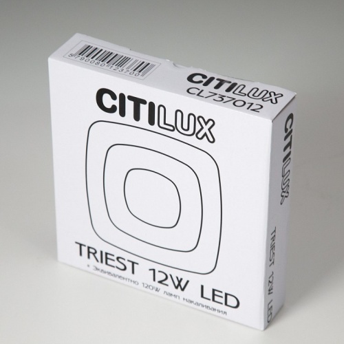 Накладной светильник Citilux Триест CL737B012 в Белом фото 8