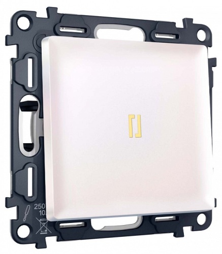 Выключатель самовозвратный одноклавишный с подсветкой, без рамки Ambrella Volt MA MA202050 в Нижнем Новгороде