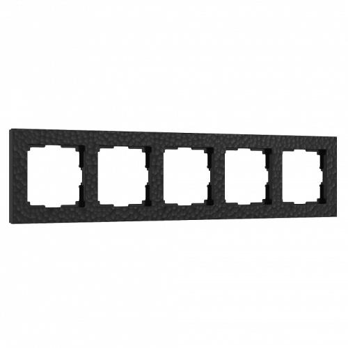 Рамка на 5 постов Werkel Hammer черный W0052408 в Нижнем Новгороде