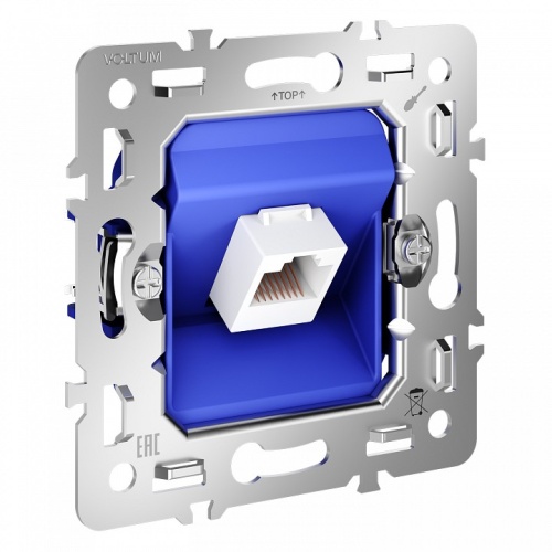 Механизм розетки Ethernet RJ-45 Voltum S70 VLS0601M в Нижнем Новгороде фото 4