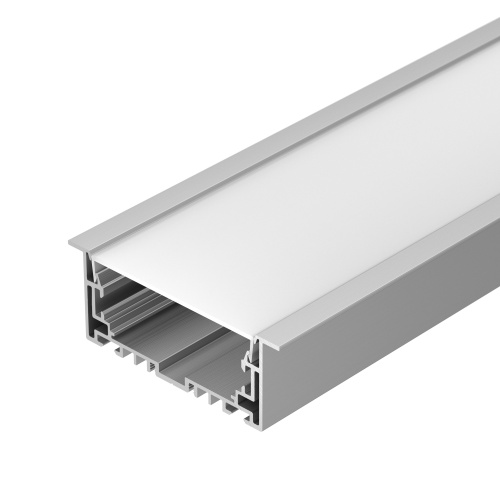 Профиль с экраном S2-LINIA94-F-2500 ANOD+OPAL (Arlight, Алюминий) в Яранске фото 3