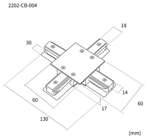 Соединитель X-образный для треков Favourite Practica 2202-CB-004 в Нижнем Новгороде фото 2