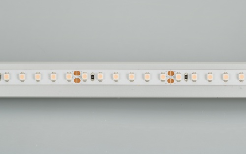 Лента RT 2-5000 24V Cool 8K 2x (3528, 600 LED, LUX) (Arlight, 9.6 Вт/м, IP20) в Городце фото 3