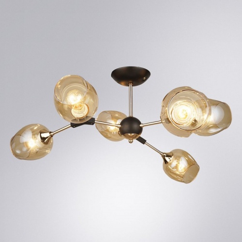Люстра на штанге Arte Lamp Seppia A4211PL-6BK в Нижнем Новгороде фото 2