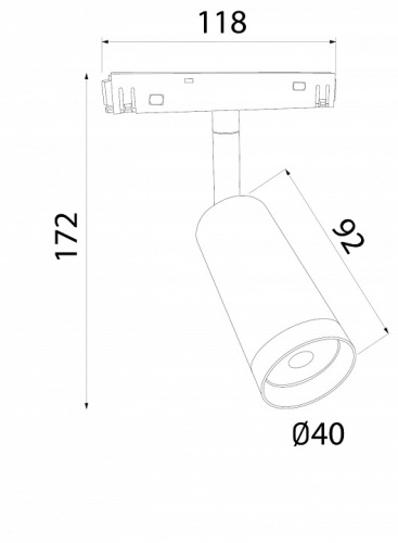 Светильник на штанге Elektrostandard Slim Magnetic a061300 в Нижнем Новгороде фото 2