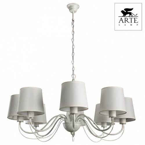 Подвесная люстра Arte Lamp Orlean A9310LM-8WG в Тольятти фото 4