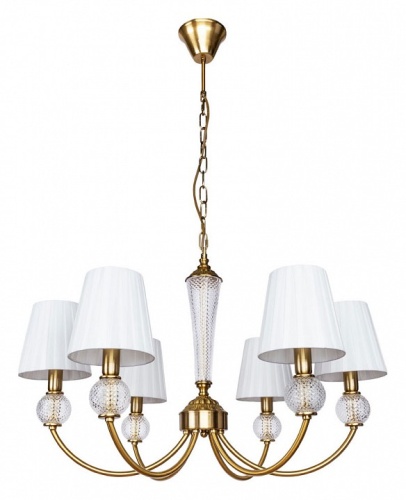 Подвесная люстра Arte Lamp Gracie A7301LM-6PB в Владивостоке фото 5