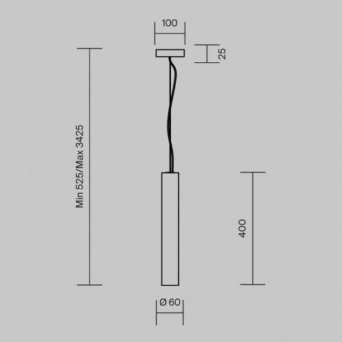 Подвесной светильник Maytoni Basic Texture MOD461PL-L5BGK в Нижнем Новгороде фото 2