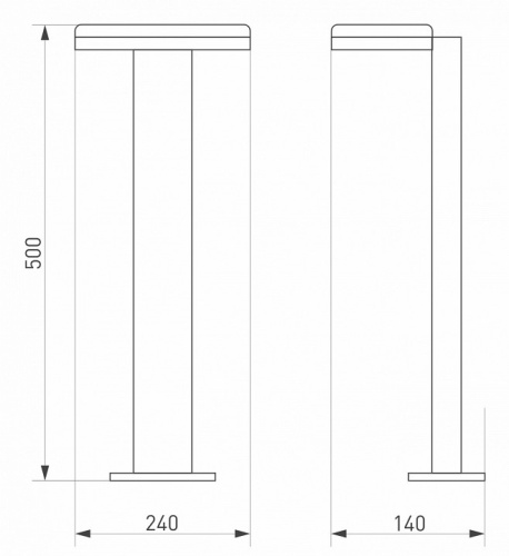 Наземный высокий светильник Arlight Tent 029969 в Нижнем Новгороде фото 2