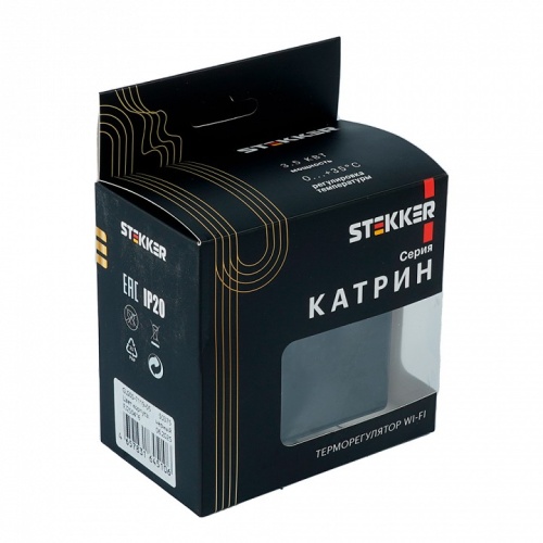 Терморегулятор для теплого пола с функцией Wi-Fi Stekker Катрин 50375 в Нижнем Новгороде фото 3