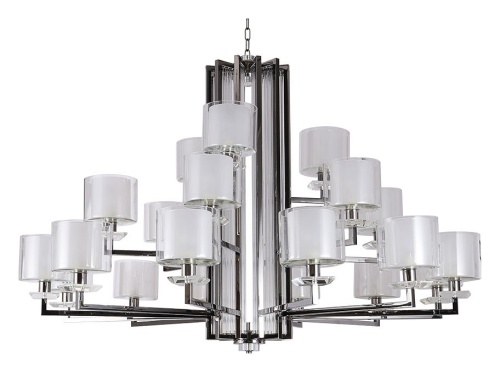 Подвесная люстра Newport 4400 4412+6+3/C black glossy в Нижнем Новгороде