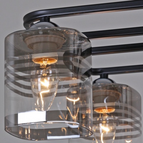 Потолочная люстра 70209-0.3-06 BK+CR в Нижнем Новгороде фото 3