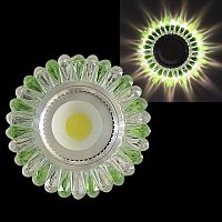 Встраиваемый светильник  42230-9.0-001PL MR16+LED3W CL/LGN в Нижнем Новгороде