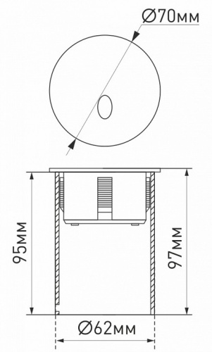 Встраиваемый светильник Arlight Gap 031166 в Нижнем Новгороде фото 2