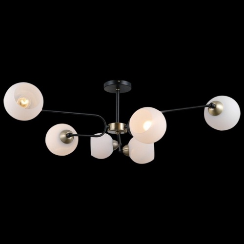 Люстра на штанге ILLUMICO  IL0249-6CSQ-79 BK AB в Нижнем Новгороде фото 6