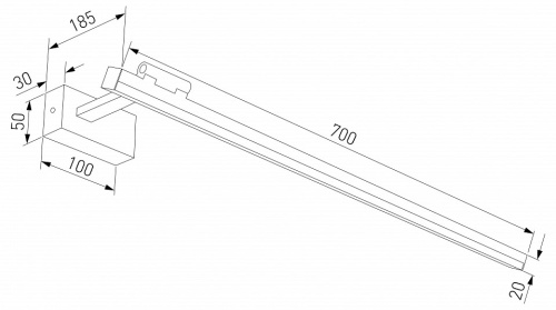 Подсветка для картины Elektrostandard Acento 40155/LED в Нижнем Новгороде фото 2