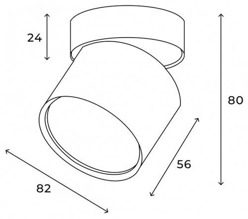 Накладной светильник Hesby Lighting Mysen HSBL_0180 в Нижнем Новгороде фото 5
