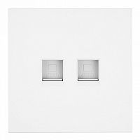 Розетка двойная Ethernet RJ-45 без рамки Stekker Мия 50437 в Нижнем Новгороде