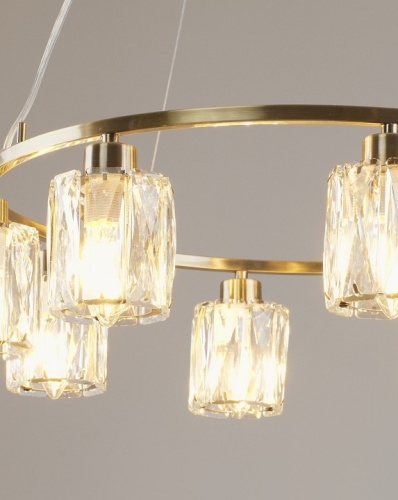 Подвесная люстра Moderli Prismique V11685-8P в Нижнем Новгороде фото 6