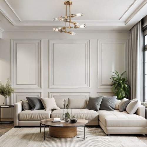 Люстра на штанге Eurosvet Oriens 60166/8 латунь в Нижнем Новгороде фото 3