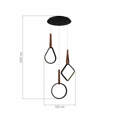 Подвесной светильник ST-Luce Shape SL6131.403.36 в Арзамасе фото 3