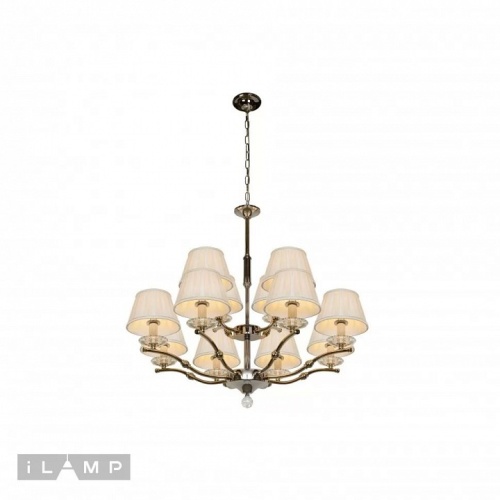 Подвесная люстра iLamp Vivaldi 85125/8+4 CR в Нижнем Новгороде фото 4