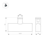 Светильник ART-APRIORI-LASER-L165-8W Warm3000 (GD, 48 deg, 48V) (Arlight, IP20 Металл, 3 года) в Качканаре