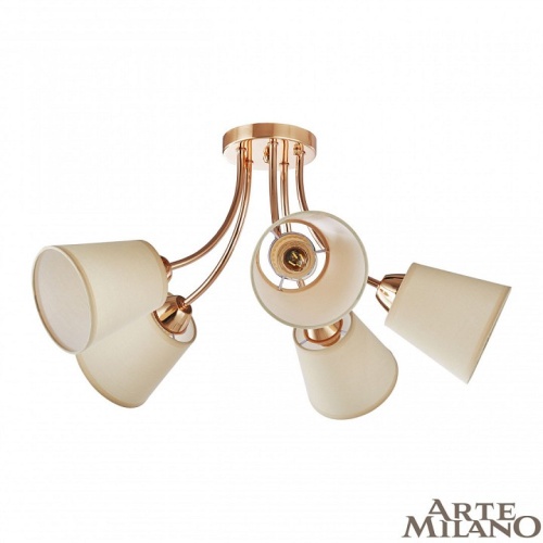 Потолочная люстра Arte Milano Napoli-9546 339546/5 FGD в Нижнем Новгороде фото 5