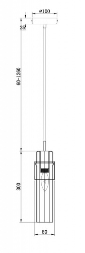 Подвесной светильник Freya Botello FR4002PL-01G в Москве фото 4