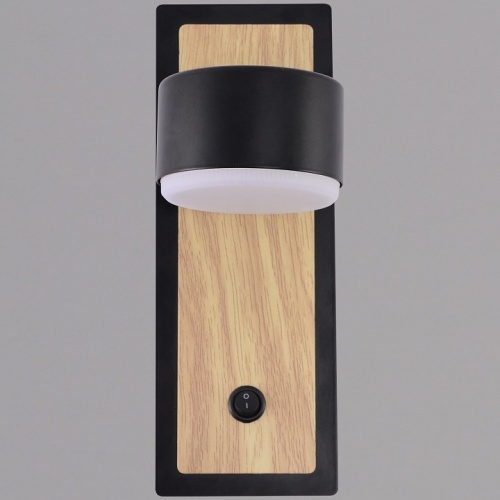 Бра 12540-0.2-01 BK+WOOD в Нижнем Новгороде фото 4