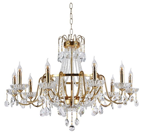 Подвесная люстра Newport ESMERALDA 1410/C bronze в Нижнем Новгороде