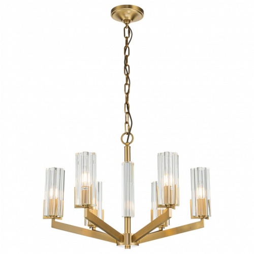 Подвесная люстра Belfast Malone 6035-6 BR CL в Нижнем Новгороде фото 3