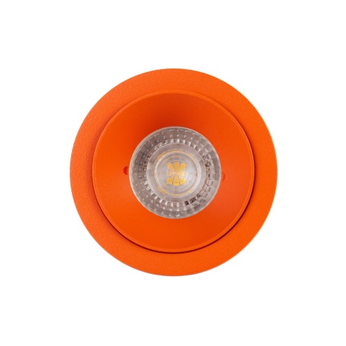 DK2026-OR Встраиваемый светильник, IP 20, 50 Вт, GU10, оранжевый, алюминий в Волгограде