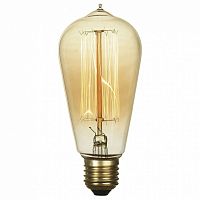 Лампа накаливания Lussole Edisson E27 60Вт 3000K GF-E-764 в Кольчугино