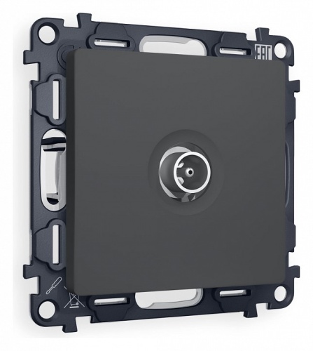 ТВ-розетка проходная без рамки Ambrella Volt ALFA MA913030 в Нижнем Новгороде