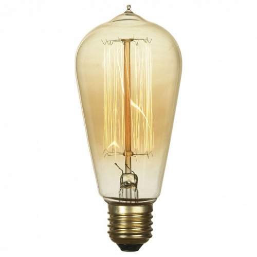 Лампа накаливания Lussole Edisson E27 60Вт 2800K GF-E-764 в Новой Ляле